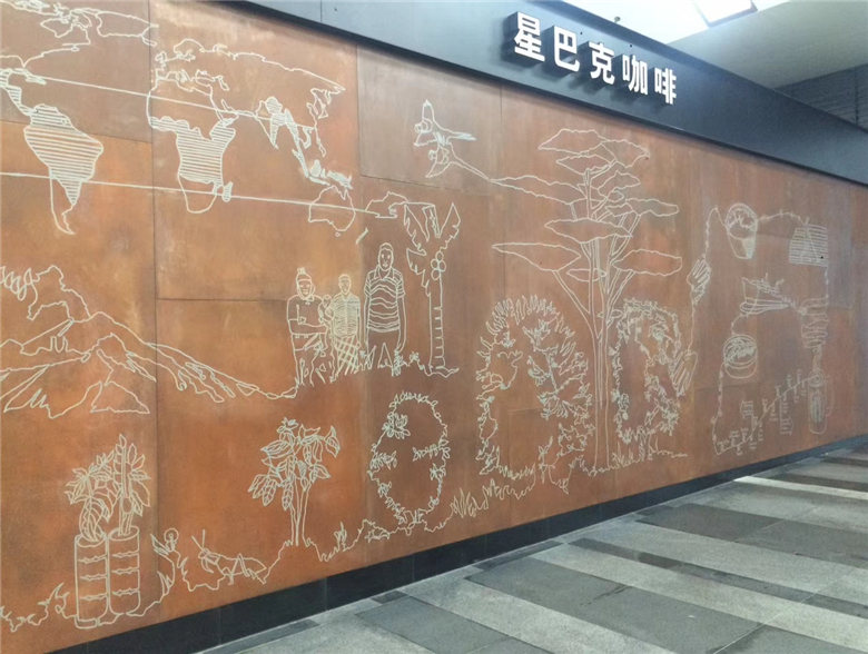 鄞州耐候钢幕墙